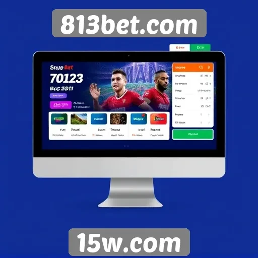 Interface intuitiva do 813bet.com atrai novos usuários